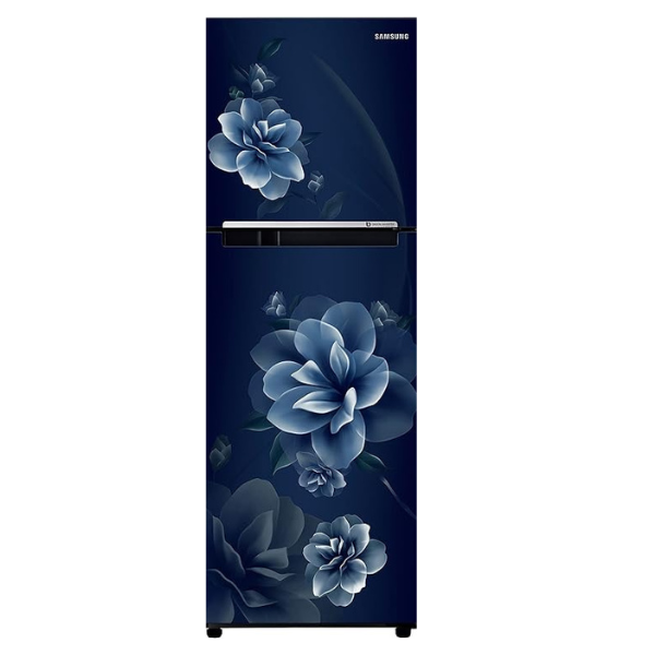 Samsung 236L 2 Star Digital Inverter Frost-Free Double Door Refrigerator Appliance (RT28C3022CU/NL,Camellia Blue