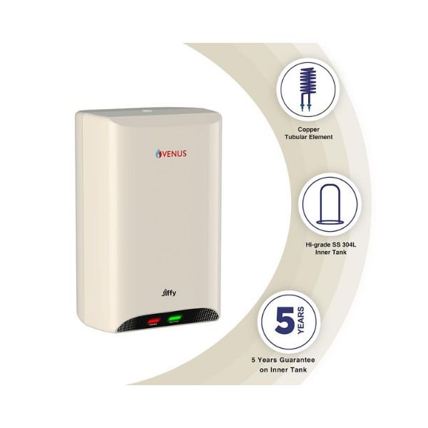 Venus Jiffy 3J30 3 Litre Instant Water Heater For Bathroom