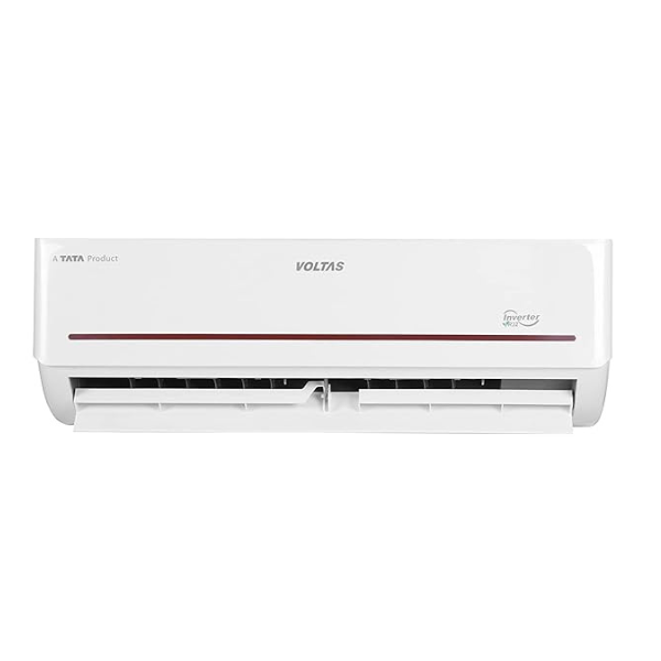 Voltas 1.5 Ton 5 Star, Inverter Split AC(Copper, 4-in-1 Adjustable Mode, Anti-dust Filter, 2023 Model, 185V Vectra Prism, White)