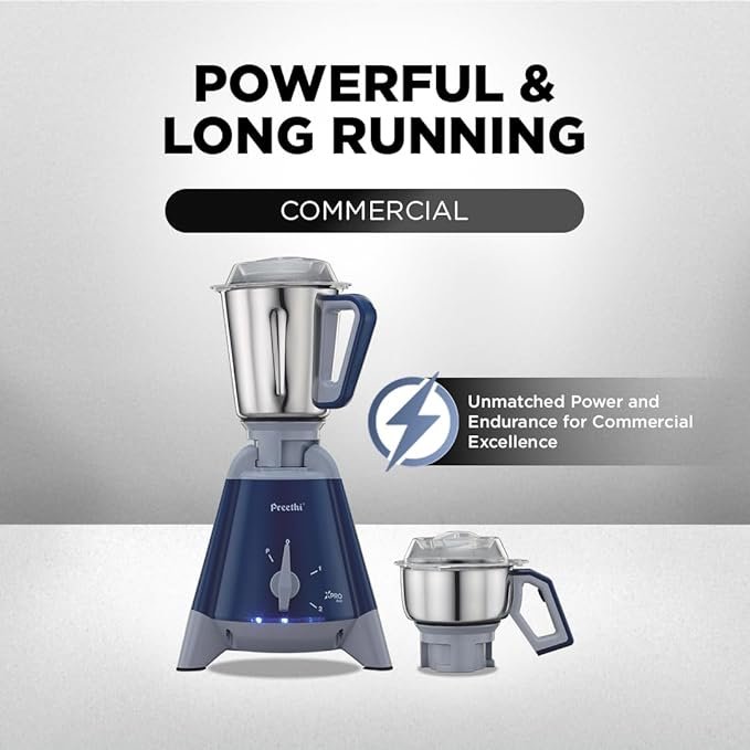 Preethi Xpro Duo MG-198 1300 W Commercial Mixer Grinder with 2 Jars