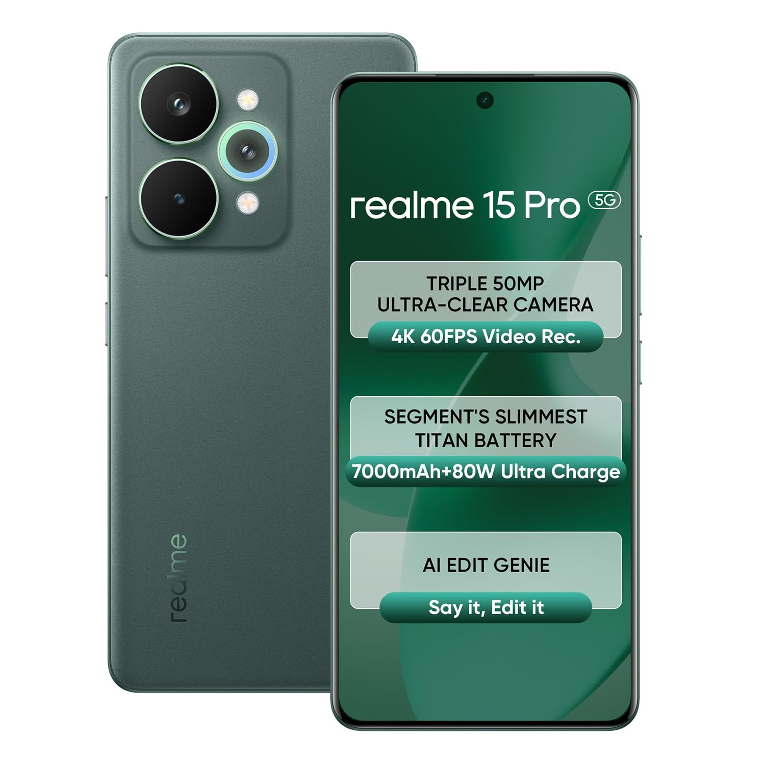 REALME 15 PRO ( 12+256 SILVER,GREEN,PURPLE )