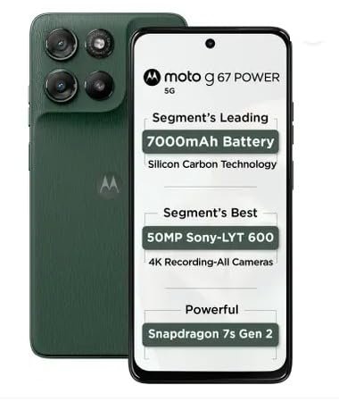 MOTO G67 5G ( 8+128 PURPLE, BLUE,CILANTRO )